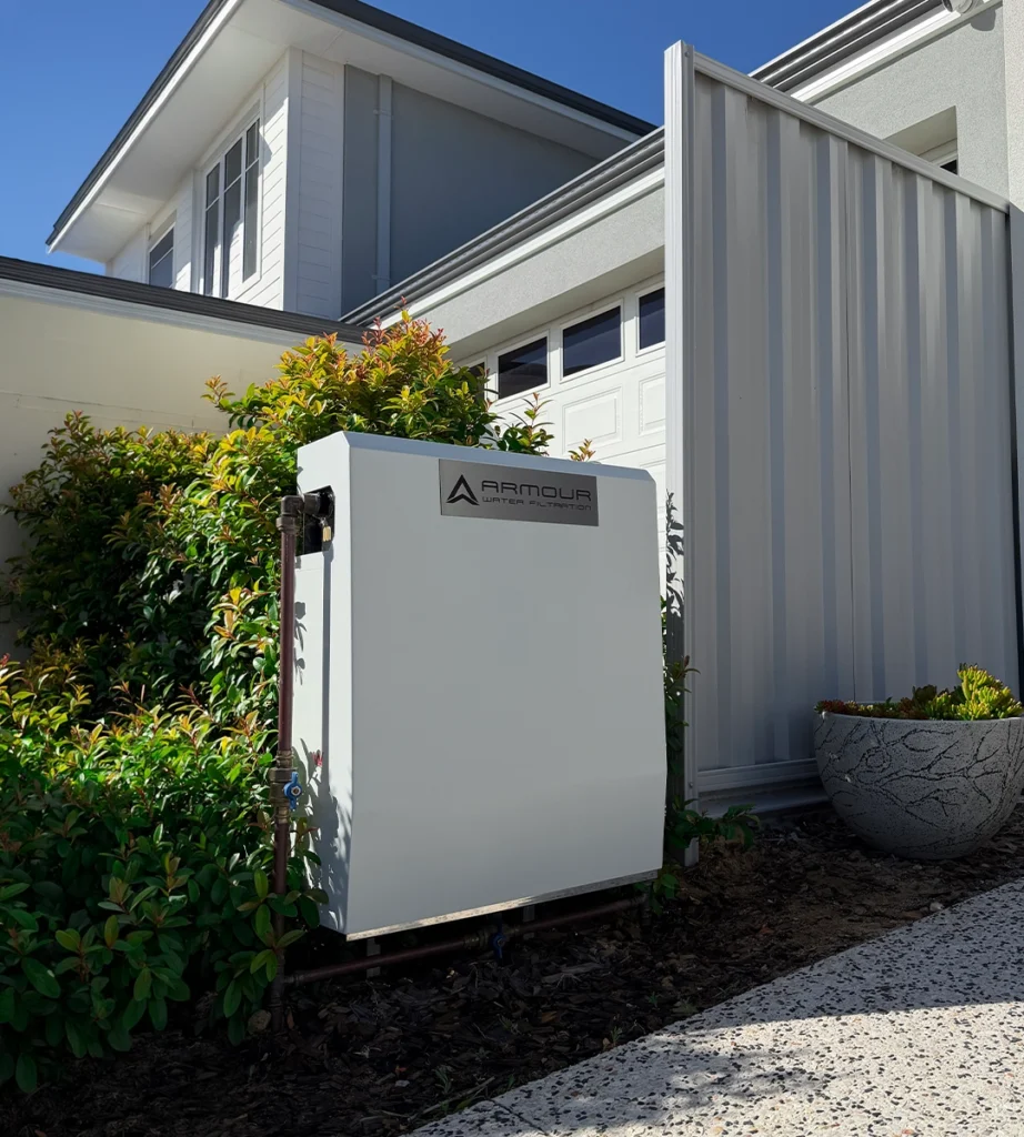 Armour Water Filtration system installed at a Melbourne home supporting an under sink water filter Melbourne setup for cleaner household water. Water filters Melbourne.